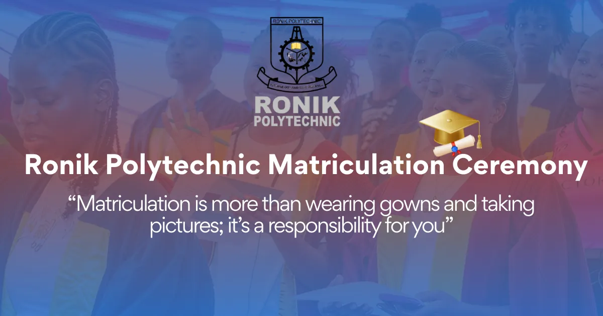 Ronik Polytechnic Transitions to Innovation Ecosystem, Says Rector