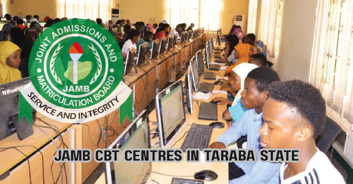 Accredited JAMB CBT Centres in Taraba State 2026