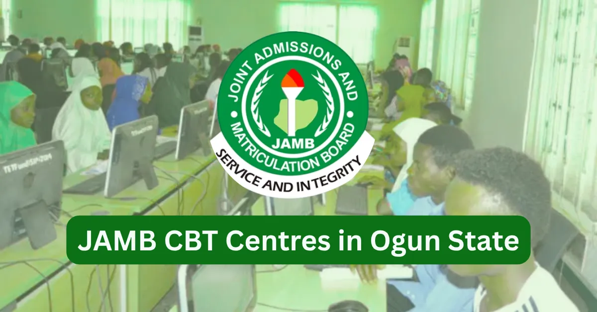 Approved JAMB CBT Centres in Ogun State 2026