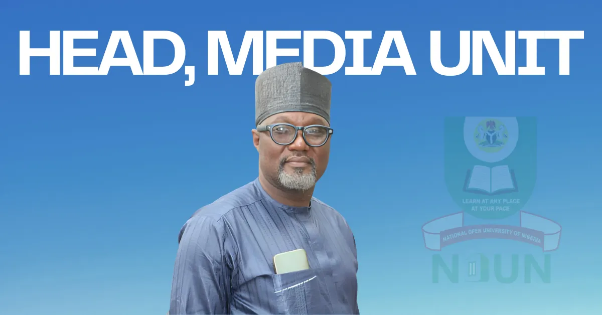 Ambrose Gowong Appointed Head of NOUN New Media Unit