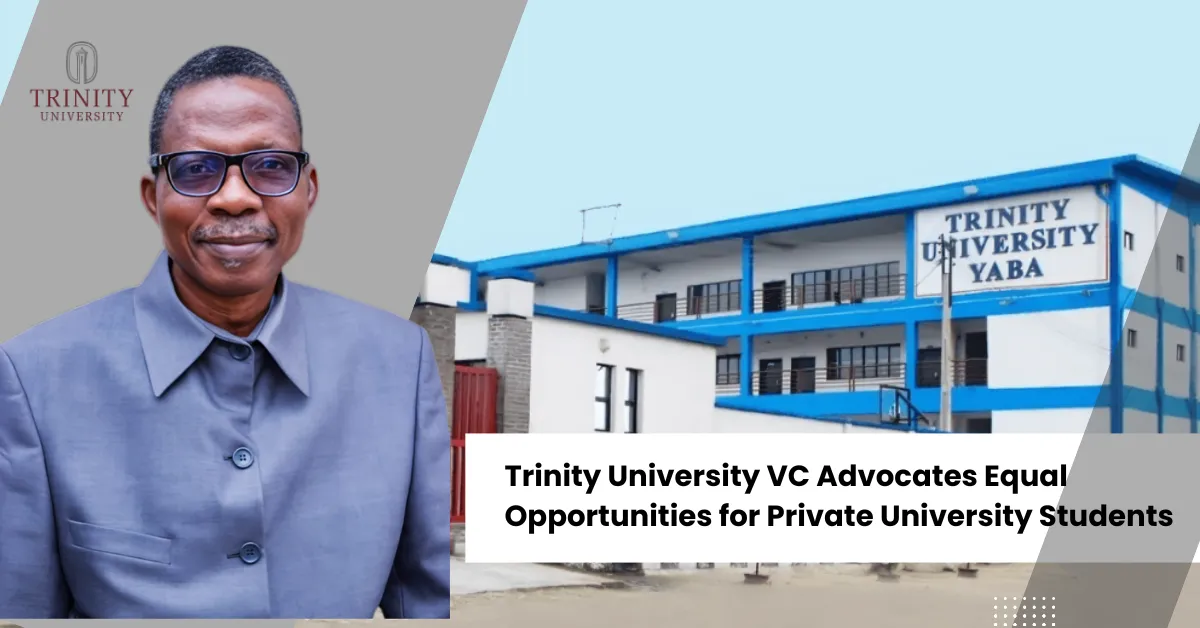 Trinity University VC Advocates Equal Opportunities for Private University Students