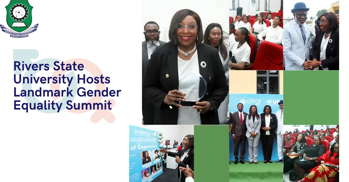 Rivers State University Hosts Landmark Gender Equality Summit