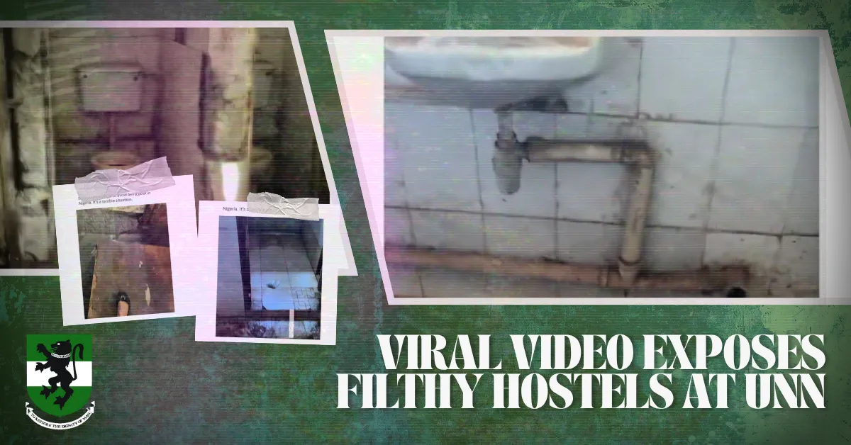 Viral Video Exposes Filthy Hostels at UNN as Cleaners Strike Over Five Months of Unpaid Wages