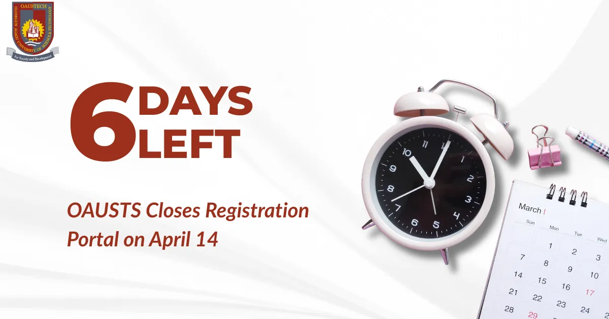 No Extension, No Exceptions: OAUSTS Closes Registration Portal on April 14 at Midnight