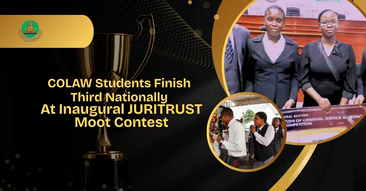 COLAW Students Finish Third Nationally at Inaugural JURITRUST Moot Contest