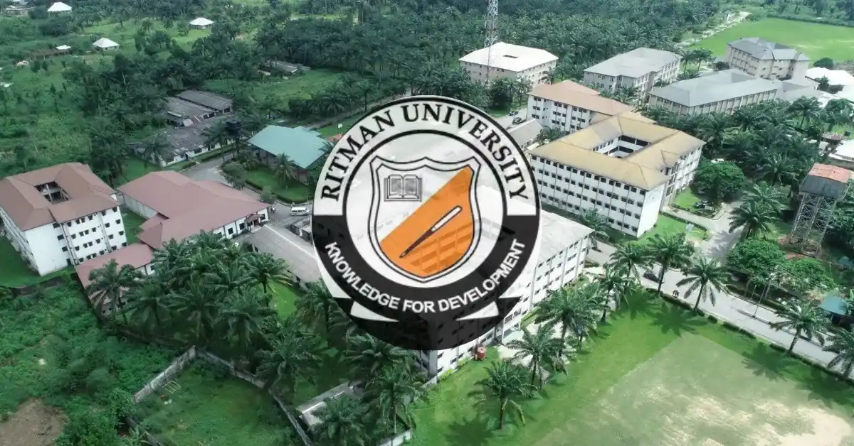 Ritman University Post UTME Screening Form 2026/2027 Admission