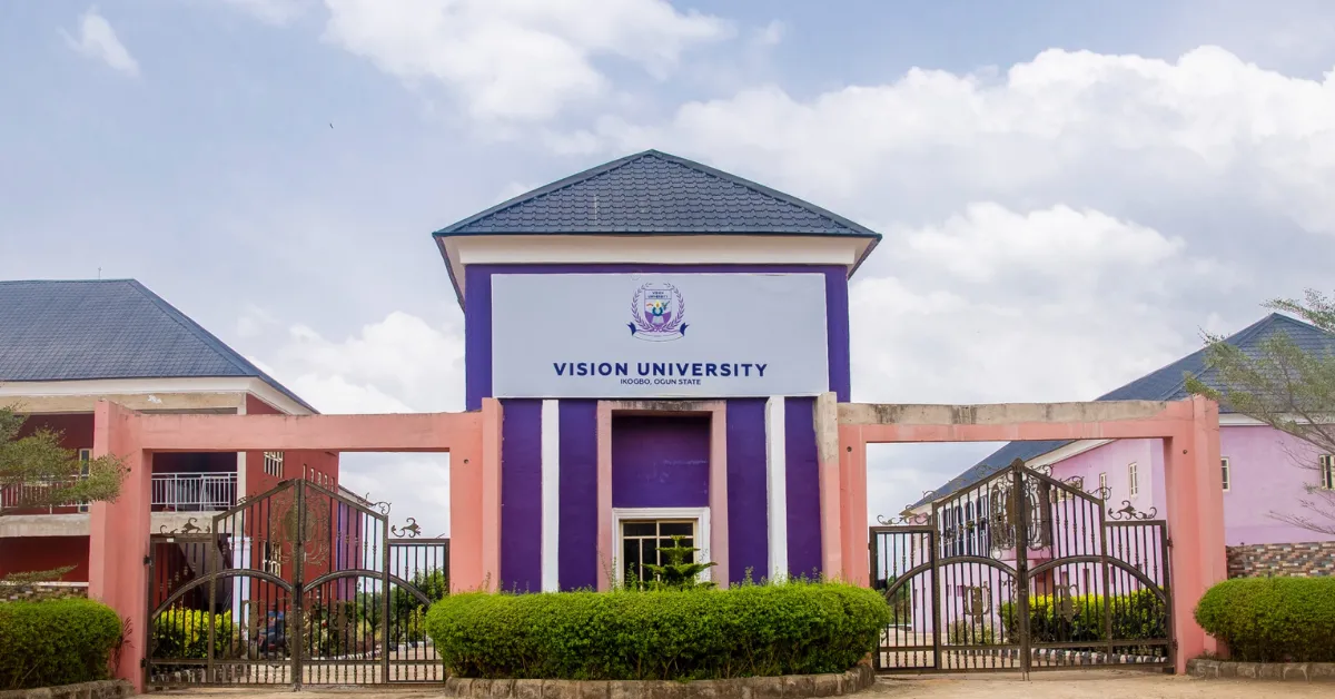 Vision University Post UTME Screening Form 2026/2027 Session