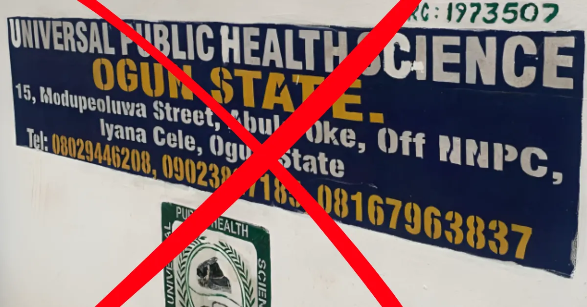 Illegal Nursing School Exposed in Ogun as Students Train in Three Bedroom Flat