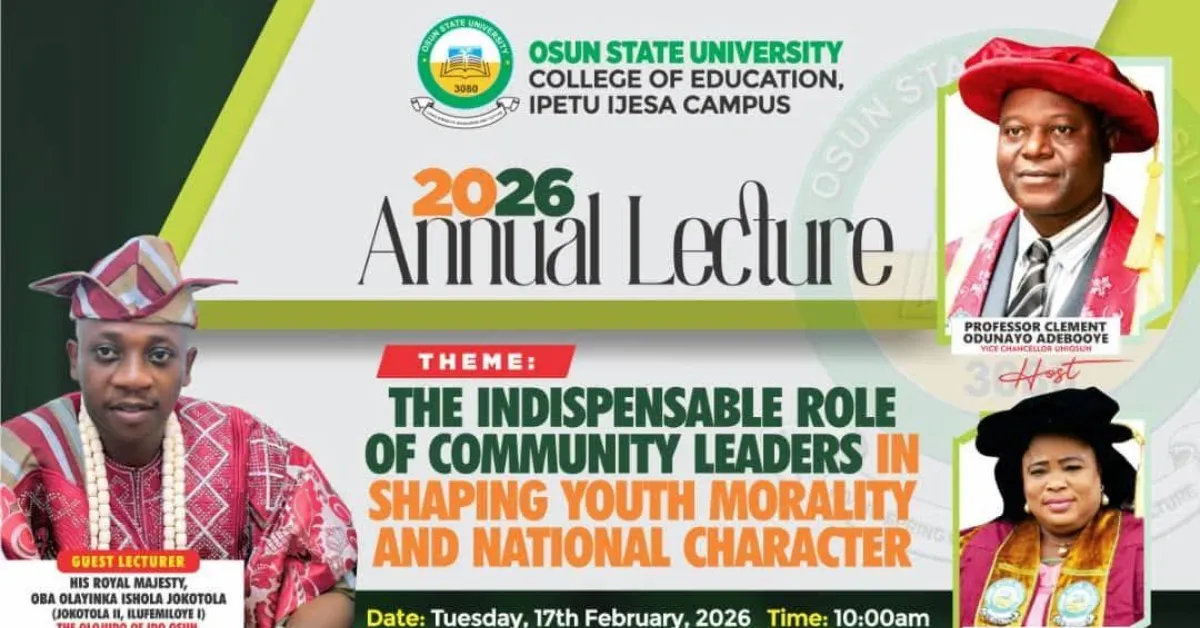 Stakeholders Call for Strong Values and Education to Guide Nigerian Youth
