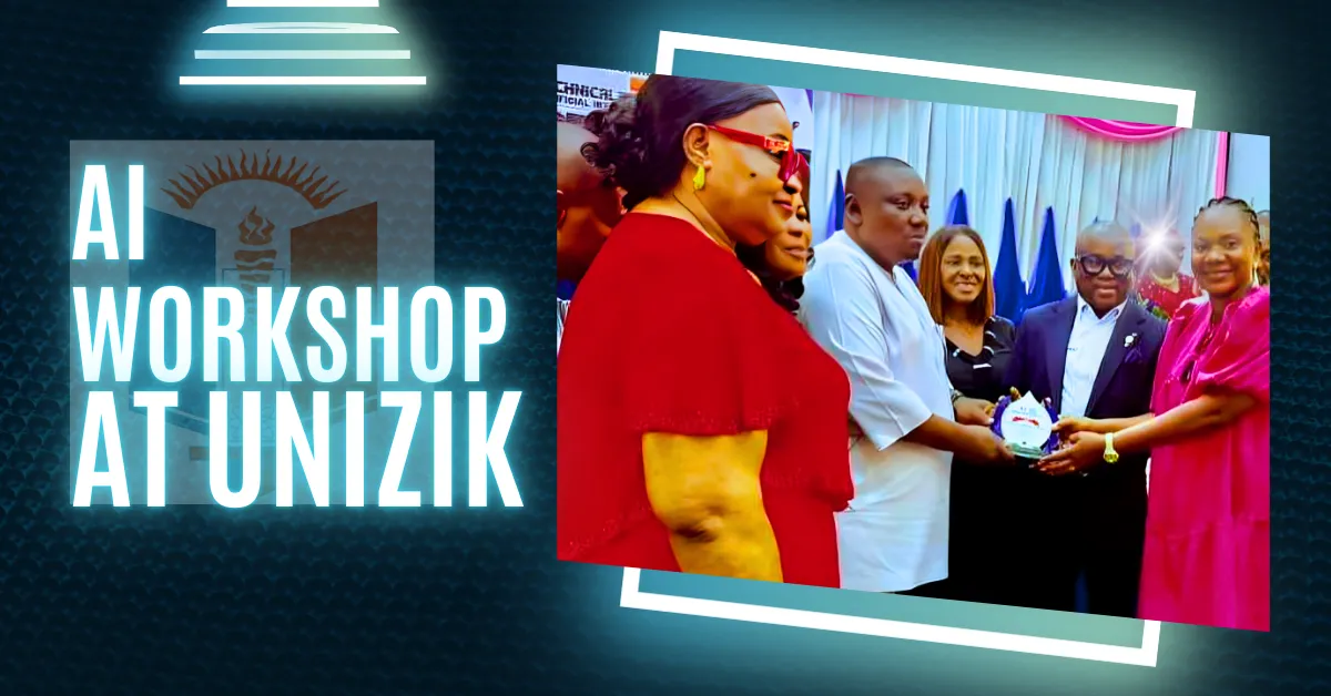 AI Workshop at UNIZIK Recognises Ezekwe’s Role in Business and Education