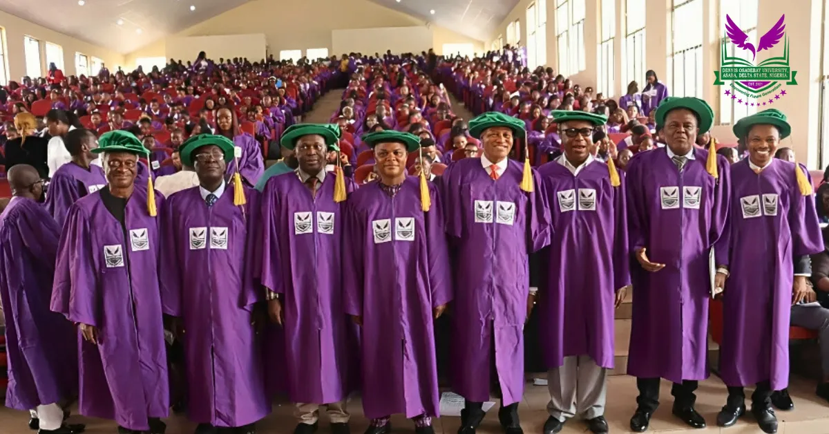 Dennis Osadebay University to Graduate 416 Students at Maiden Convocation