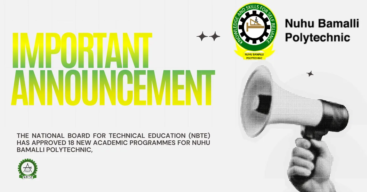 Nuhu Polytechnic Receives Approval to Start 18 Additional Academic Programmes