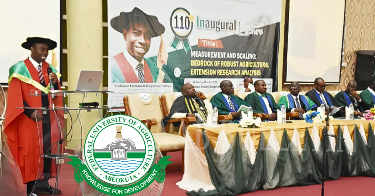 Prof Fakoya Institutes ₦1m Memorial Prize for FUNAAB Students