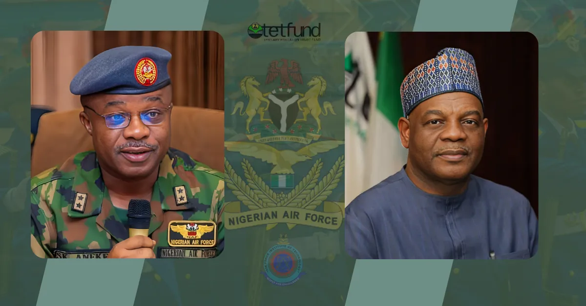 Chief of Air Staff Seeks TETFund Collaboration for NAF Schools