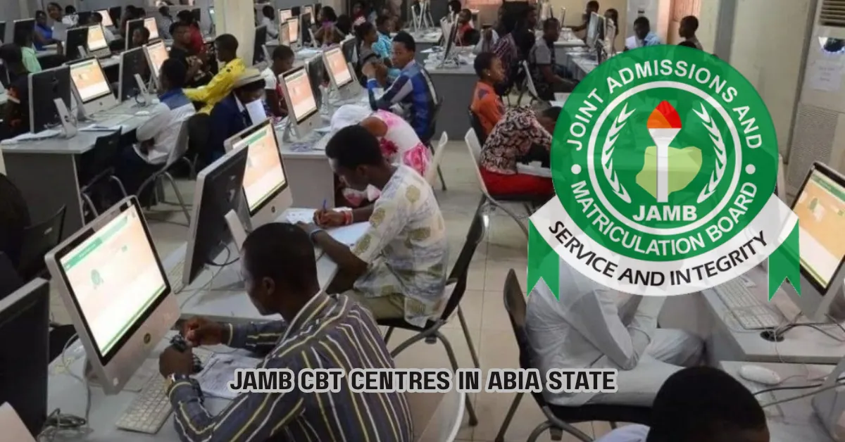 JAMB CBT Centres in Abia State 2026
