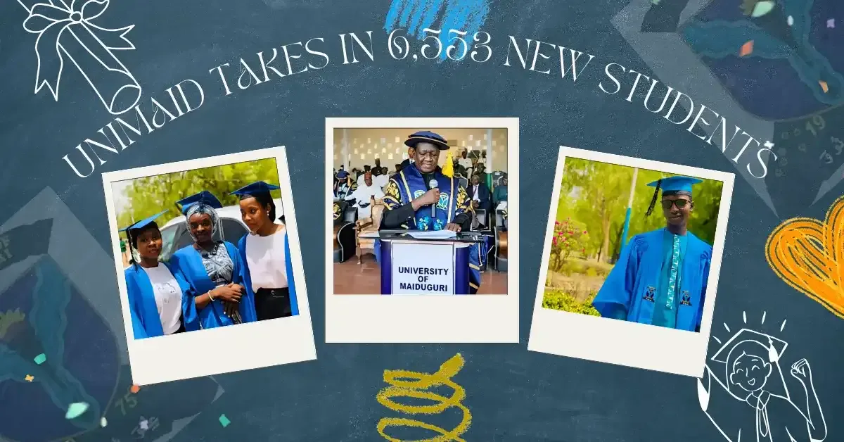 Character Will Define You More Than Academic Results, UNIMAID VC Tells 6,553 New Students