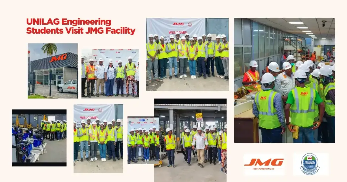 UNILAG Engineering Students Visit JMG Facility in Lagos for World Engineering Day