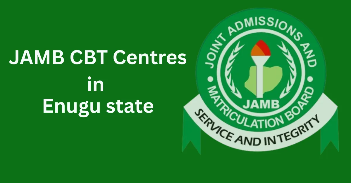 JAMB Accredited CBT Centres in Enugu State 2026
