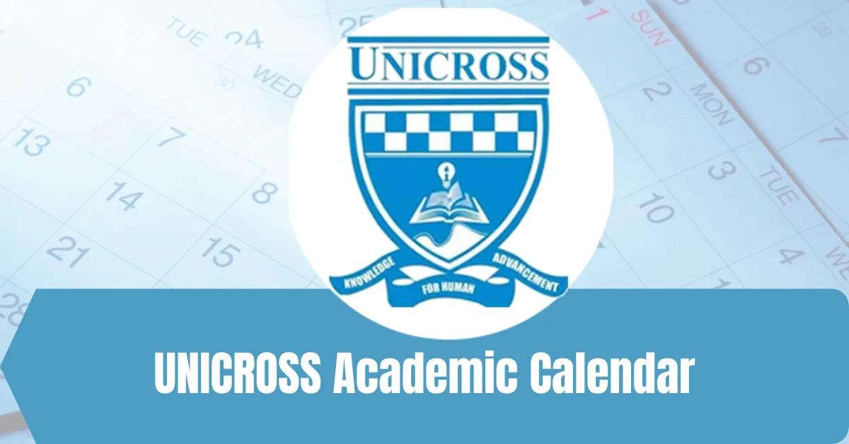 UNICROSS Academic Calendar 2025/2026 First Semester