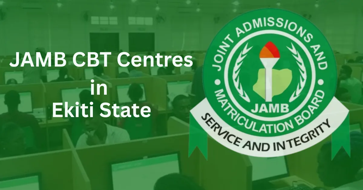 JAMB Accredited CBT Centres in Ekiti State 2026