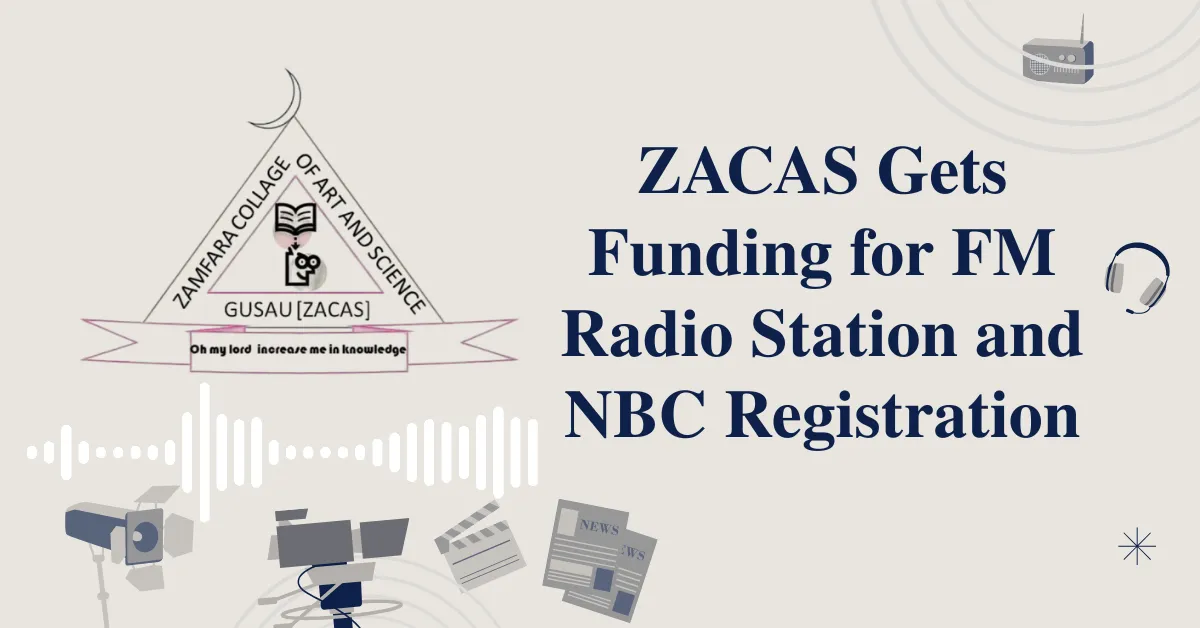 ZACAS Gets Funding for FM Radio Station and NBC Registration